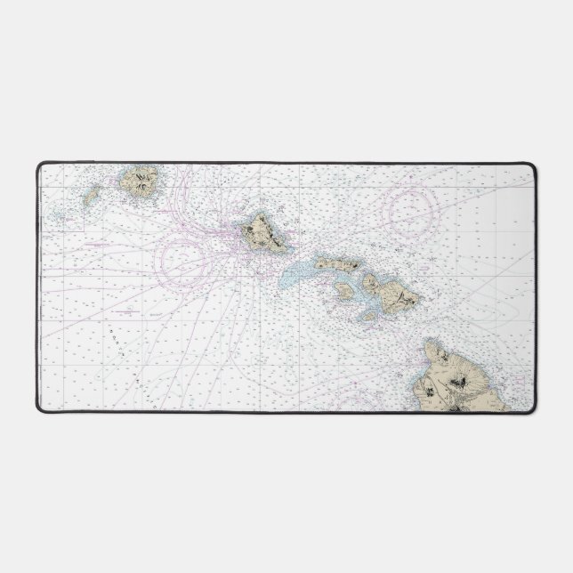 Graphique marin des îles Hawaiiennes 19004 (Recto)