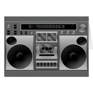 Graphique radio Boombox