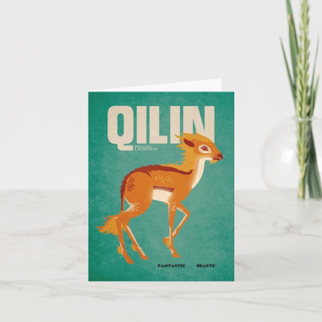 Graphique Vintage Qilin (Devant)