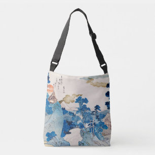 Graphiques d'encre Asiatique Paysage Sac de carros