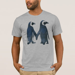 GRAPHISCHE PENGUIN COUPLE T-Shirt