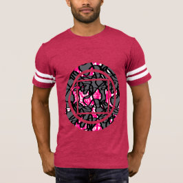 Graphisches T-Shirt mit geometrischer Circle Scrib