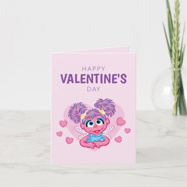 Graphisme de la Saint-Valentin d'Abby Cadabby (Devant)