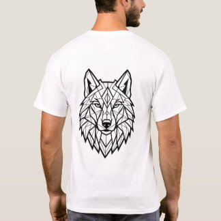 Graphisme Loup Sauvage | T-Shirt Loup de la Nature