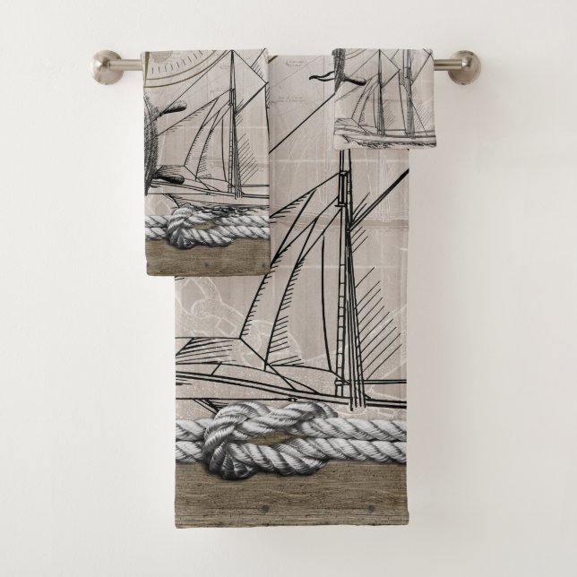 Graphisme vintage beige et Brown (En situation)