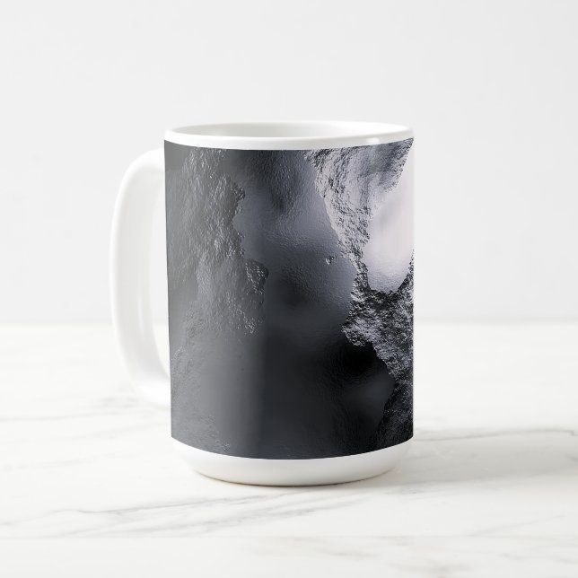 Graphit Glass Glow Kaffeetasse (Vorderseite Links)
