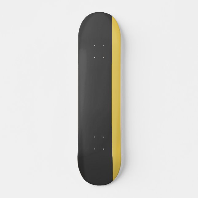 Graphit Yellow Longboard Skateboard (Vorne)