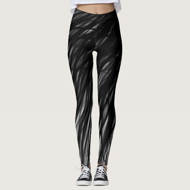 Graphitlinien - Leggings (Vorderseite)