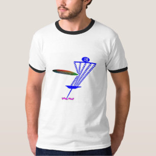 Grapic T-Shirt mit auffallenden Ketten des Disc!