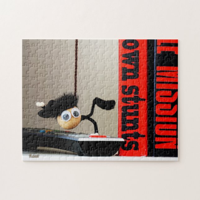 Grappige close up van 'Mission Impossible' Fubby (Horizontal)