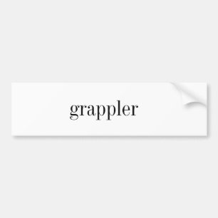 grappler Autoaufkleber