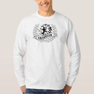 Grappler die Höhle des Löwes langer Hülsen-T - T-Shirt