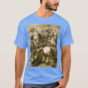 Grard Edelinck "Die Schlacht der vier Reiter Bat T-Shirt