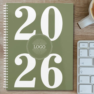 Gras 2026 Logo Blanc Sage Green Planner