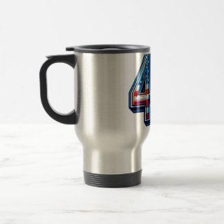 Gras 45ème Anniversaire Mug - American Flag Balloo