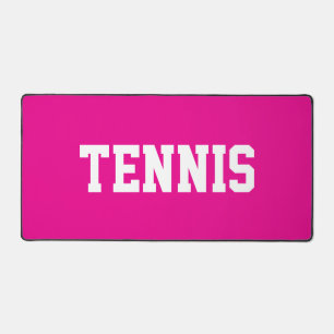 Gras Athlétique Amusant Blanc Texte TENNIS Sur Ros