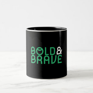 Gras et brave Mug noire