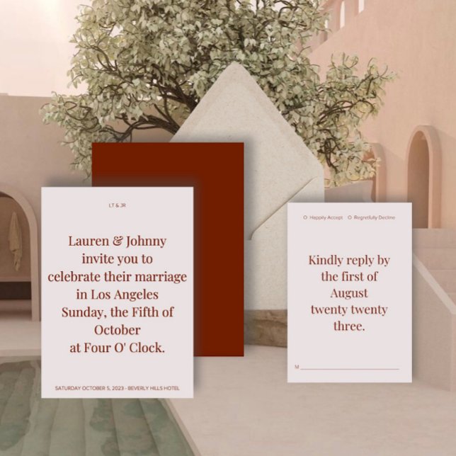 Gras Faire-part de mariage moderne II (Créateur téléchargé)