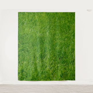 Gras-Foto-Hintergrund Wandteppich