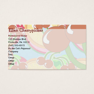 Gras Fruity Coloré Motif Art Design