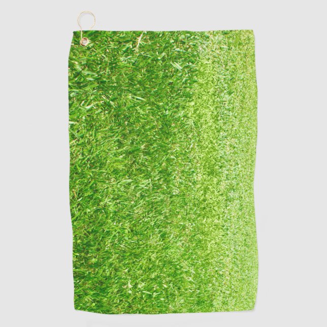 Gras Golfhandtuch (Vorderseite)