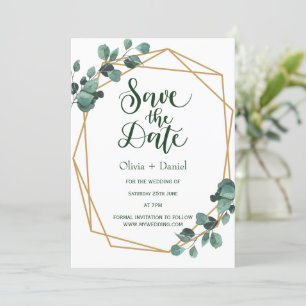 Gras Hochzeit Fliehen Sie die Save The Date Einlad Einladung