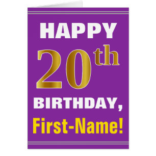 Gras, pourpre, Faux Gold 20e anniversaire avec car