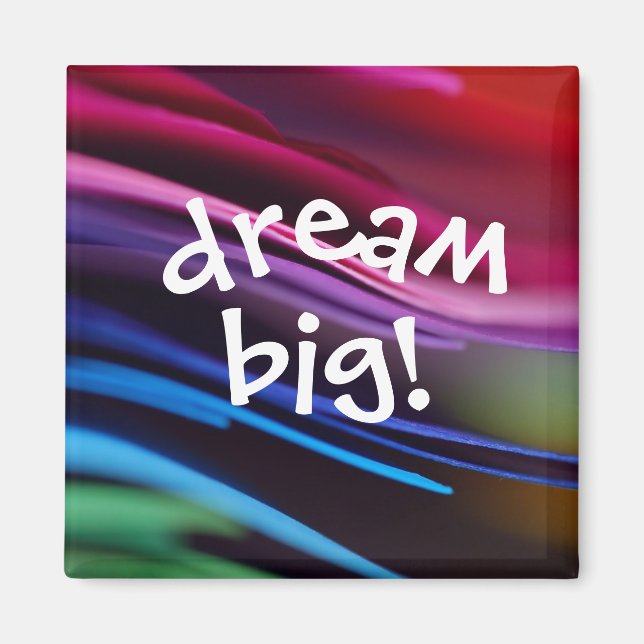 Gras Splashy Dream Big Magnet (Devant)