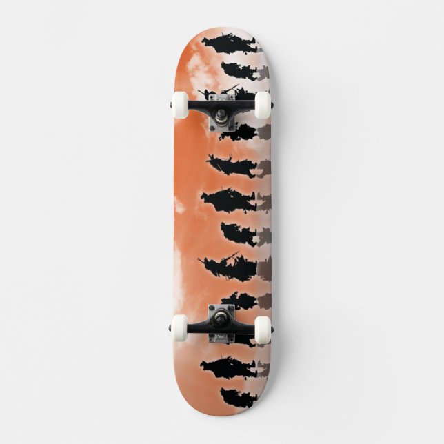 Gras-Tanz-Skateboard Skateboard (Vorderseite)