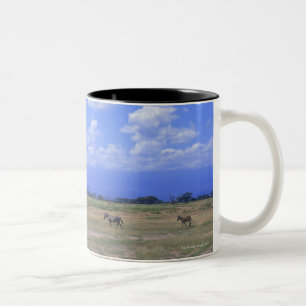 Grasartiges schlichtes zweifarbige tasse