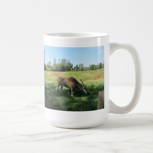 Grasende Antilope Kaffeetasse (Rechts)