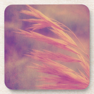 Grasfutter Lila Haze Digitale Kunst Getränkeuntersetzer