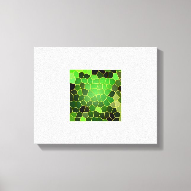 Grasgrün Leinwanddruck (Vorderseite)