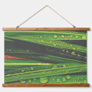 Grashoden Wandteppich Mit Holzrahmen