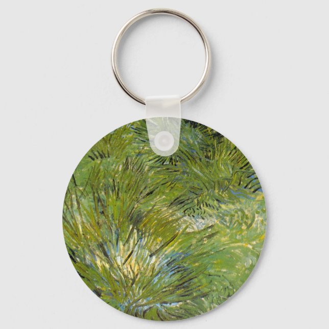 Grasklumpen von Vincent van Gogh Schlüsselanhänger (Vorderseite)