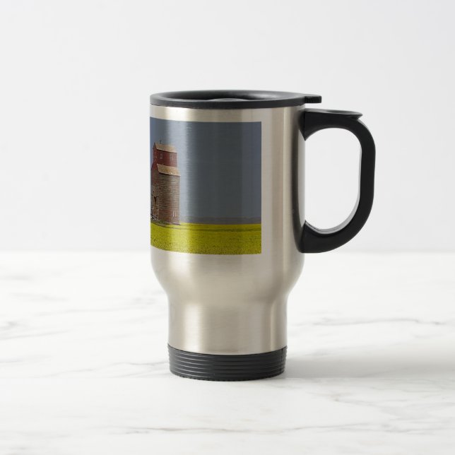 Grasland-Aufzugs-Landschaftspendler-Tasse Reisebecher (Rechts)