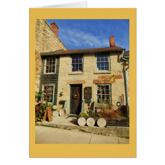 Grasland-Eiche Artican Fassade mit Goldrutengrenze