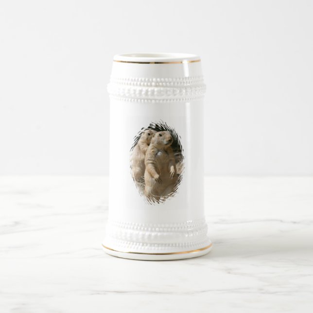 Grasland-Hundebier-Tasse Bierglas (Mittel)