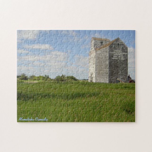 Grasland-Puzzlespiel-Manitoba-Natur-Puzzlespiel (Horizontal)