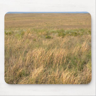 Graslandschaft Prärie östlich von Sidney, Nebraska Mousepad