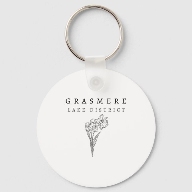 Grasmere Lake District  Schlüsselanhänger (Vorderseite)