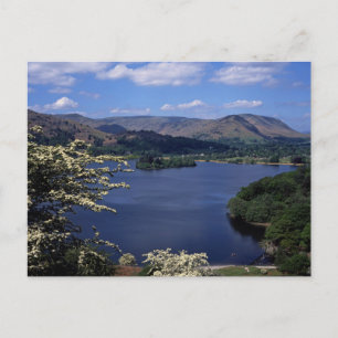 Grasmere und Helm Crag Cumbria England Postkarte