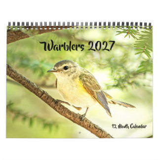Grasmücken 2027 Wandkalender