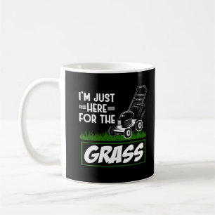Grass Mowing Lawn Care Funny Lawn Mower Kaffeetasse