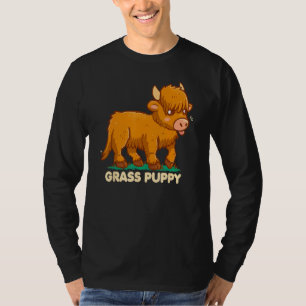 Grass Puppy - Alternative Animal Name Scottish Hig T-Shirt