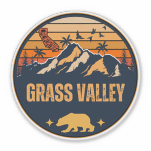 Grass Valley, Kalifornien Aufkleber