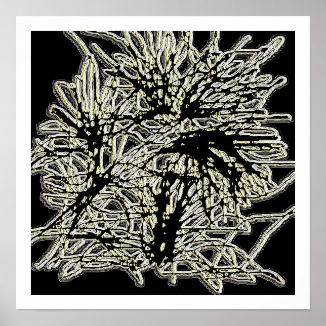 Grass Yarning Poster Print (Vorne)