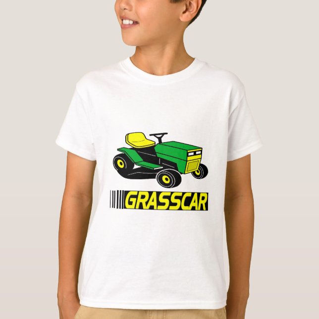 Grasscar T - Shirt und Geschenke. (Vorderseite)