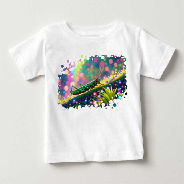 Grasshopper Baby T-shirt (Vorderseite)