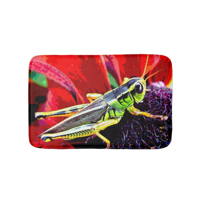 Grasshopper Bath Mats Badematte (Vorderseite)
